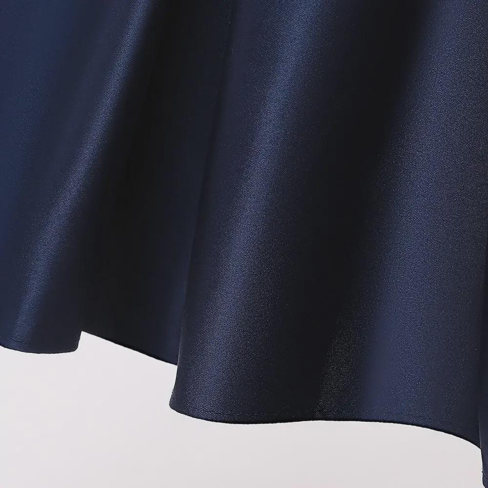 Kore Tarzı Kız Çocuk Saten Elbise Büyük Fiyonklu - Gösteriler ve Çocuk Bayramı için İdeal