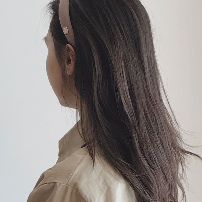 oar Cameo Satin Volume HairBand [VintagePink]