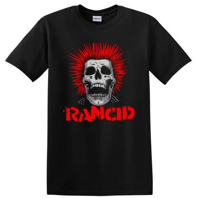 Rancid Punk Rock T Shirt Skull Graphic Music Tee Fan Gift Distressed Style