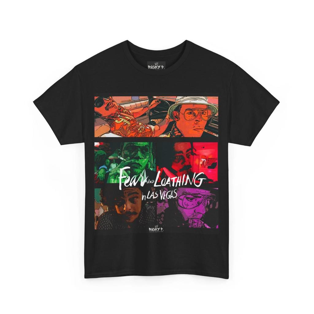 Fear & Loathing In Las Vegas Ricky P Fitted Unisex Heavy Cotton Tee