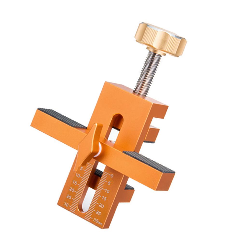 Cabinet Door Mounting Jig Widened Thickened Aluminum Alloy Cabinet Door Installation Positioner for 7 40mm Wood Board