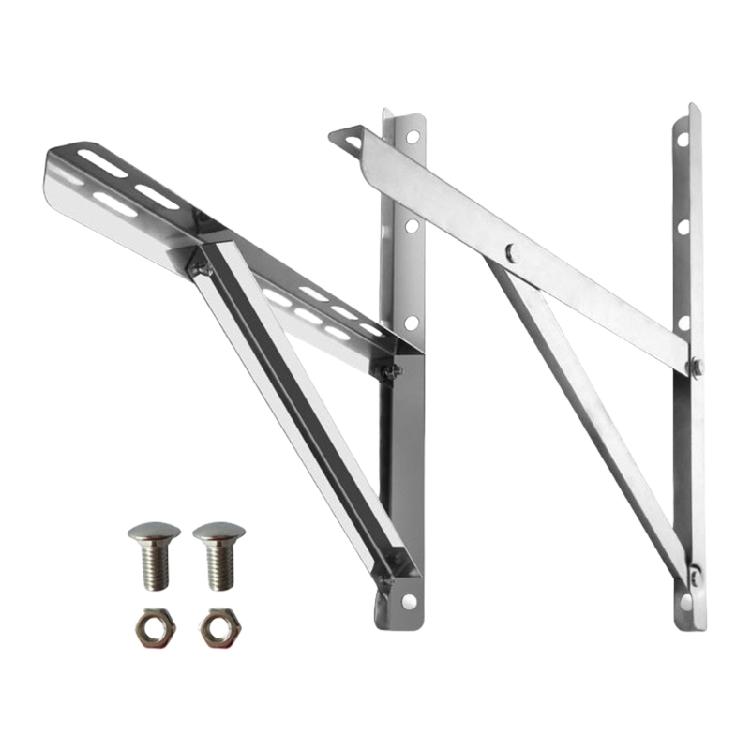 Outdoor Wall Mounting Bracket Wall Mounting Bracket Adjustable Outdoor Wall Mount HVAC Bracket Heavy Duty Split Bracket