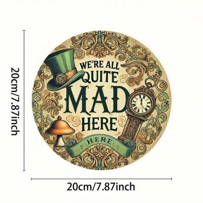 Tin Art Metal Wall Decor Painting 20x20cm