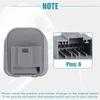 1K0959565J for Volkswagen Jetta Golf mk5 mk6 tiguan CC Passat B6 B7 Rear View Mirror Switch Adjustment Knob Car Accessories