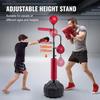 VEVOR Boxing Speed Trainer, Punching Bag with Stand, Reflex Boxing Bag for Teens & Adults