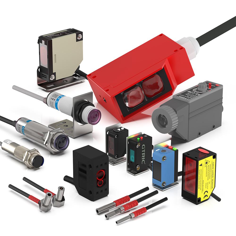Square Photoelectric Sensor Optic Infrared Switch Diffuse Reflection IP67 Waterproof 24-220V AC DC Universal 7m Distance