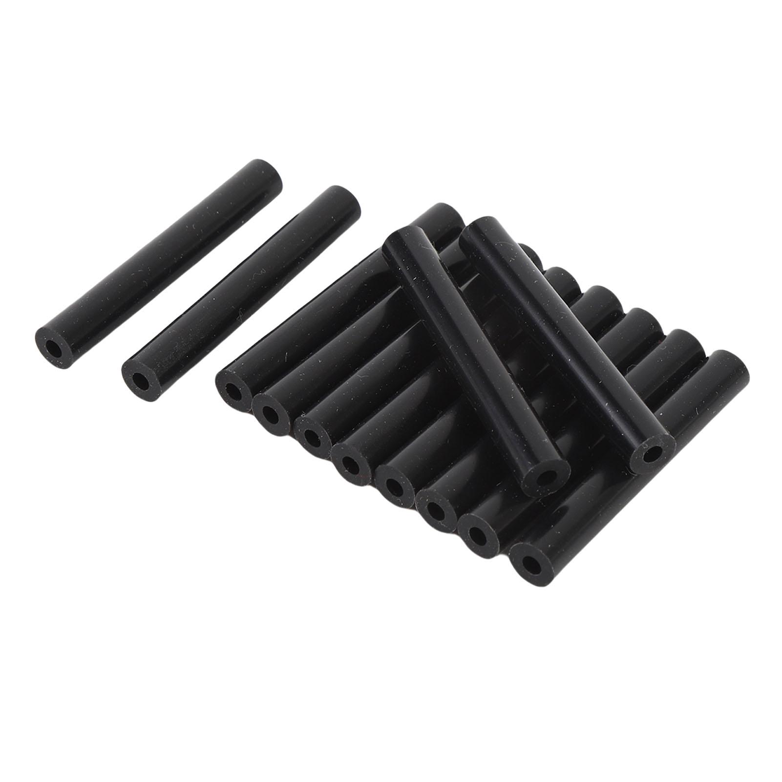 

12 шт. трубок для ремонта солнцезащитного козырька, подходит для JK JKU 20072017, комплект резиновой ленты для стороны водителя и пассажира