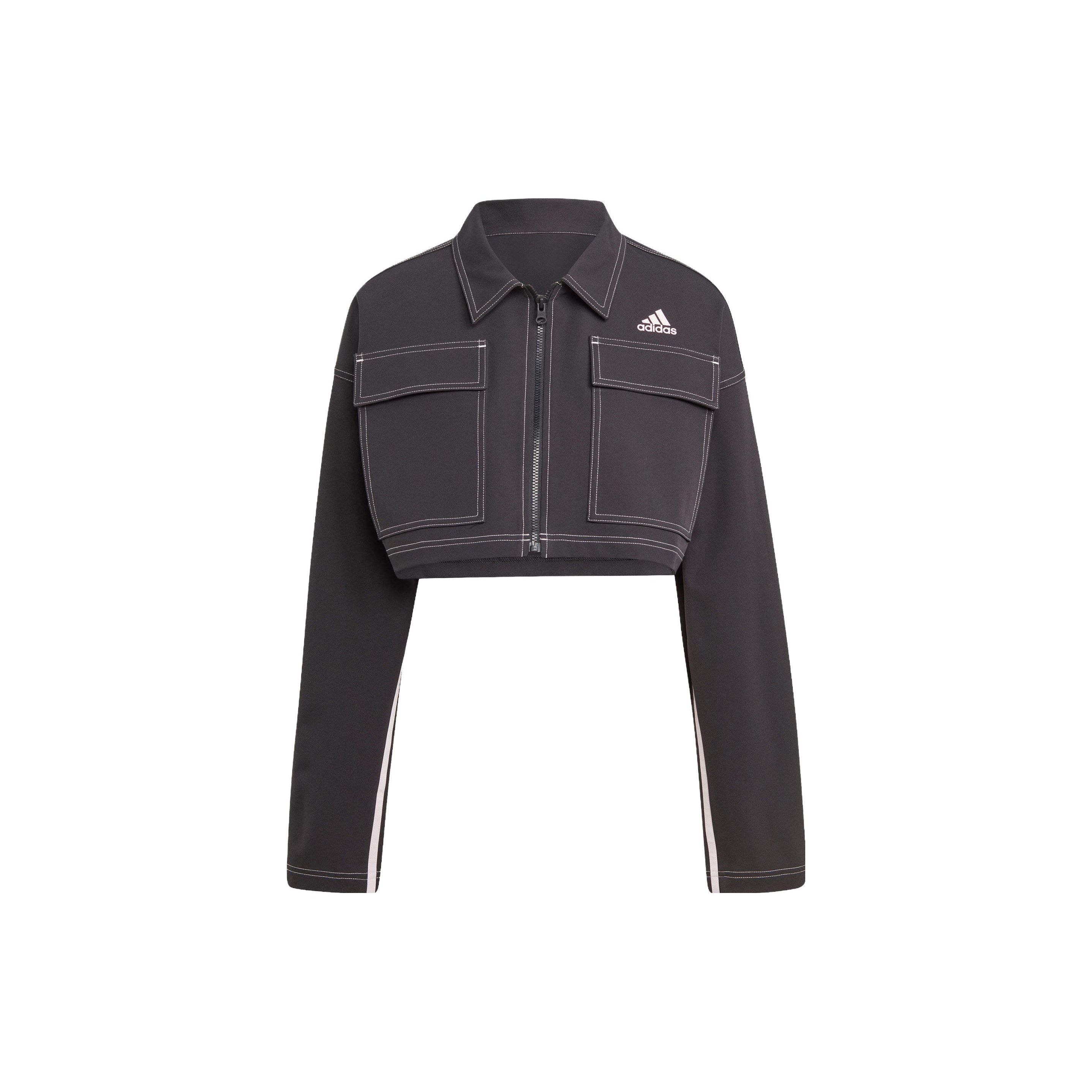 adidas Women s Short Zip Woven Jacket IB4751 XL