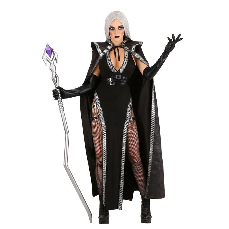 Witch Halloween Costume Cosplay Magic Sorceress Party Role Play Fashion Clothing