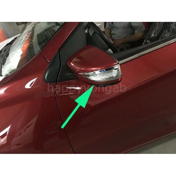 Chrome Side Mirrors Cover Trim for 2016-2018 Nissan Altima Rearview Mirror ABS