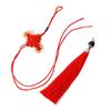 Handmade Chinese Knot Tassel Gourd Charm - DIY Car Hanging Ornament & Musical Instrument Accent