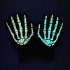 Glowing Hand Claw Gloves Full Finger Gloves Adult Unisex Gothic Knitting Gloves