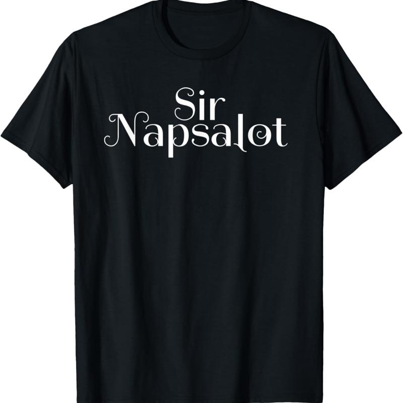 

Mens Funny Snoring Sir Napsalot T Shirt - Men s Summer Cotton Graphic Tee S разноцветный