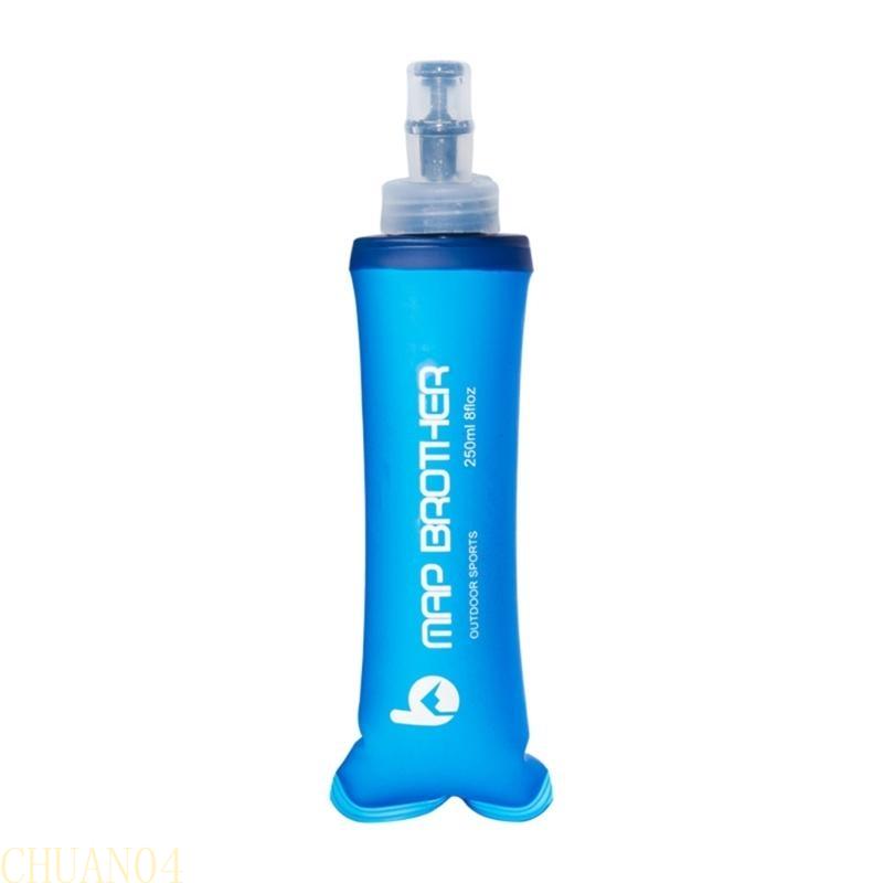 A1A2 Folding Water Bottle Portable TPU Soft Flask Water Bottle Running Hydrations Pack