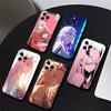 Zero Two Animation DARLING In The FRANXX Phone Case For IPhone 17 Air 16 15 14 13 Pro Max 11 12 Black Silicone Cover