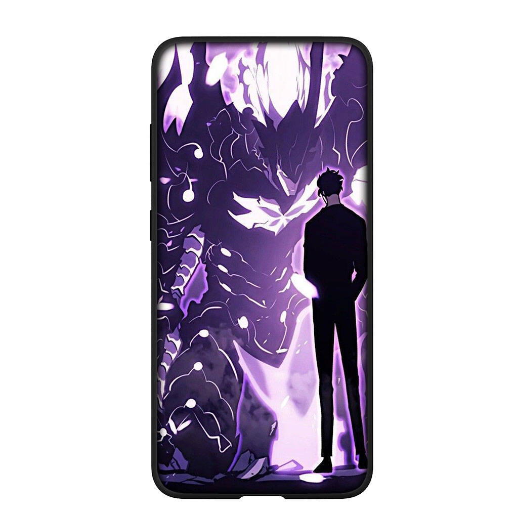 Phone Case for Samsung Galaxy S25 S23 S22 S24 Ultra FE A05 A06 A15 A16 A36 A37 A35 A54 A55 A56 A57 A25 A26 A53 Solo Leveling Anime Arise Poster Cover