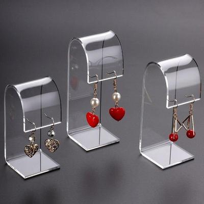 3 Stück Mode Acryl Ohrring Display Ohrring Organizer Ohrring Display Schmuck Vitrine Ohrring Haken Ohrring Halter