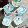 Pool Party Mochi Squeeze Toy Stress Relief Fidget Toy Slow Rising Decompression Prank Gift For Adult Swimming Pool Shaped