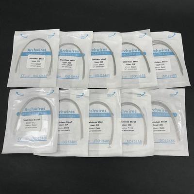 Sârmă de arc rotundă ortodontică dentară Sârmă de arc din oțel inoxidabil 012 14 16 18 020 Sus Inferioare