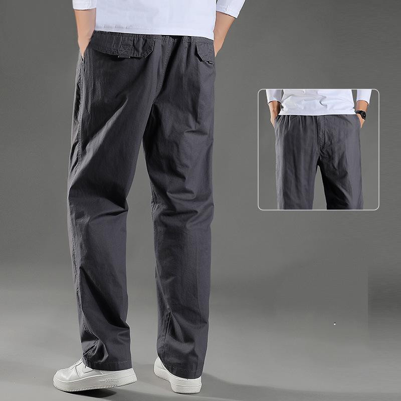 Ανδρικά Καλοκαιρινά Ρούχα Φαρδύ Παντελόνι Αναπνέον Ίσιο Καθημερινό Παντελόνι Ανδρικό Παντελόνι Cargo