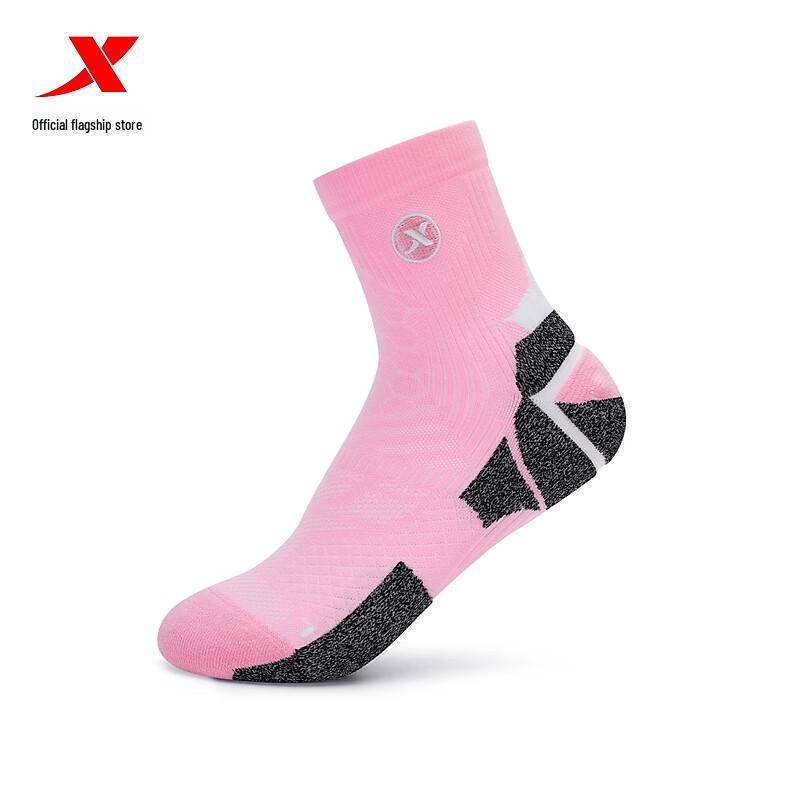 XTEP Women s Terry Running Socks M