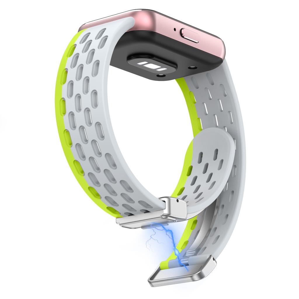 Silikonarmband für Samsung Galaxy fit3 Sportarmband Magnetverschluss Armband für galaxyfit 3 Smartwatch Armband Zubehör