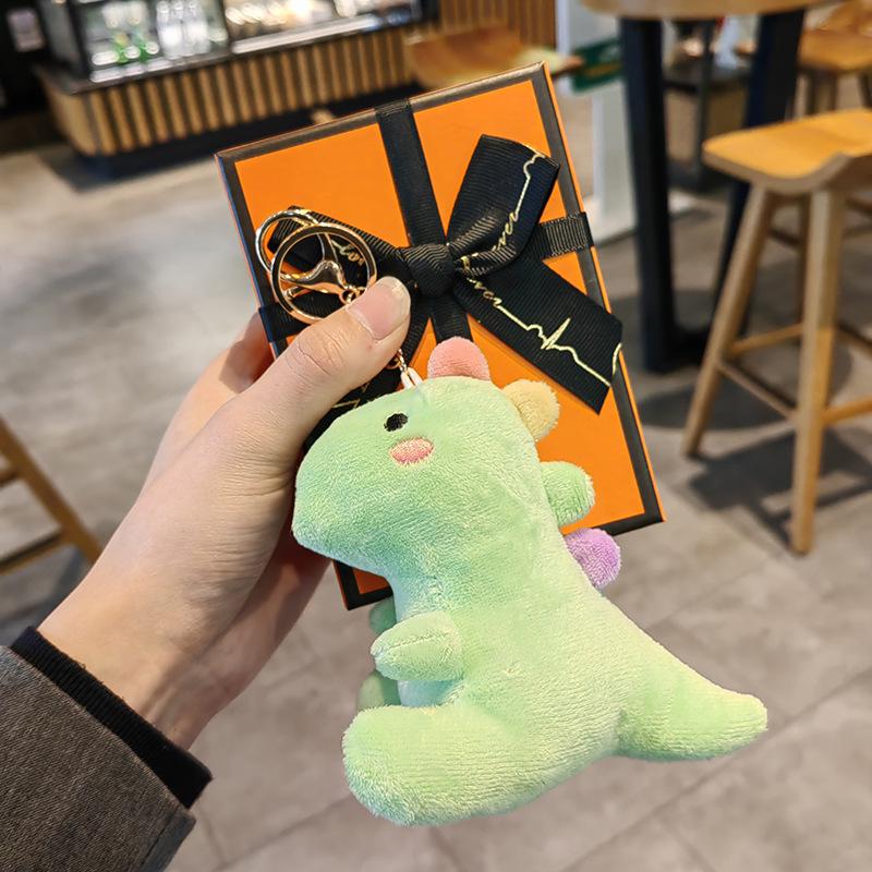 Pluszowy Brelok Mały Dinozaur - Urocza Zawieszka na Torby i Plecaki