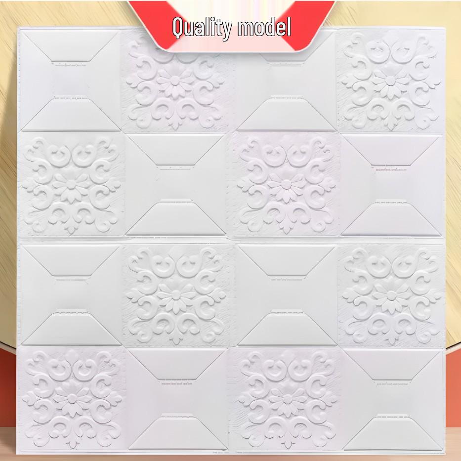 Self-Adhesive 3D Waterproof Wall & Ceiling Sticker for Living Room Decor