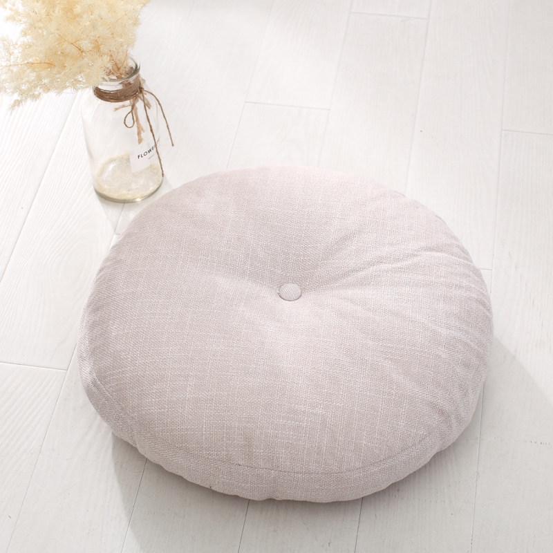 Washable Japanese-Style Thick Linen Tatami Floor Cushion for Living Room
