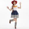 S-XXL Halloween Toy Story Trish Cosplay Costume Cartoon Western Cowboy Play Stage Costume