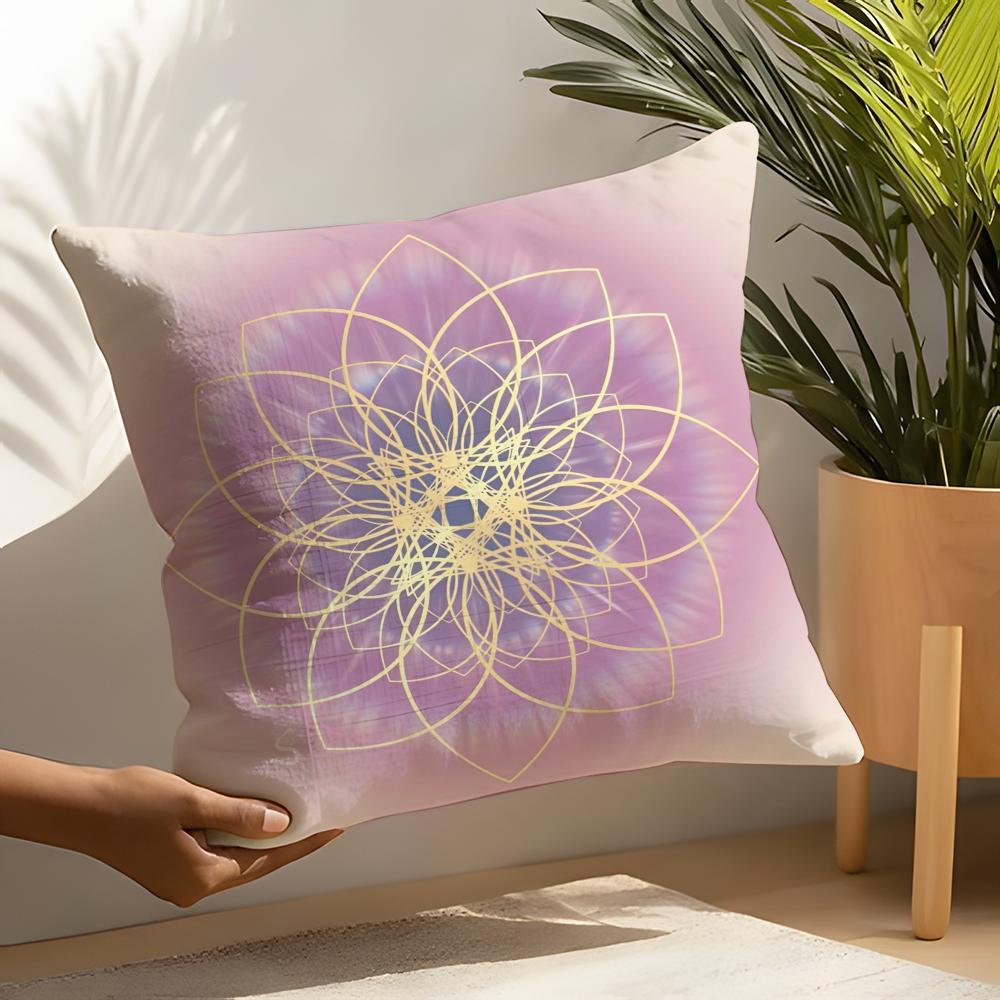 Nordic Midsummer Festival Pillow Case Linen Cushion Covers For Decorative Sofa Home Pillows Case Car Chair Pillows Cases