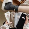 Socken Re Baumwolle Stapelsocken Trend Saison Ideen Garn Ferse Stoffetikett Buchstabe Baumwolle Mittellange Socken