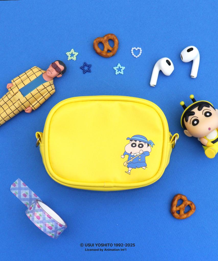 Colley Crayon Shin-Chan Name Tag Pouch (Kindergarten Bag Ver.)