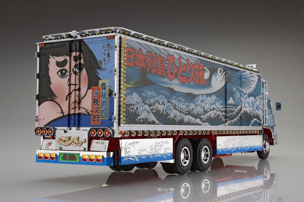 Aoshima Bunka Kyozaisha Truck Yaro Series Ichibanboshi Hot Air 5000km Plastic Model 1/32 No.2