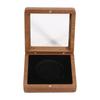 Wooden Storage Box for Ancient Coins & Commemorative Medals Collection Display Case Protector Organizer for Collectors