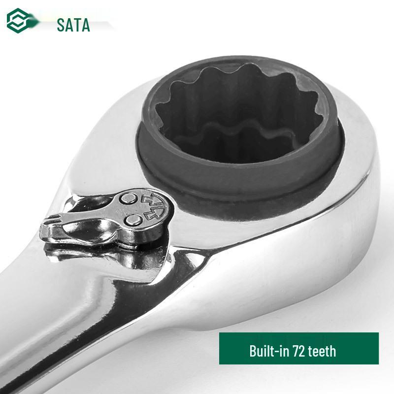 SATA Four-in-One Double-Head Torx Ratchet Wrench Set (46621-46624)