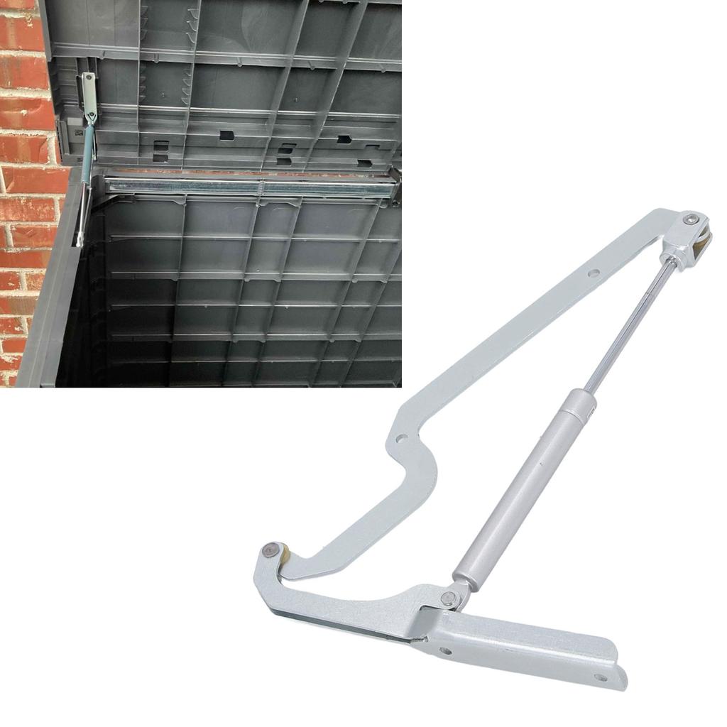 Lifting Rod Hinge Stainless Steel Door Lift Stay Support for Keter Large Deck Box