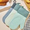 Silicone Heat Insulation Gloves, Anti-Scalding, Baking Utensils, Hand Clamp Gloves, Simple Oven, Microwave, Kitchen Household To