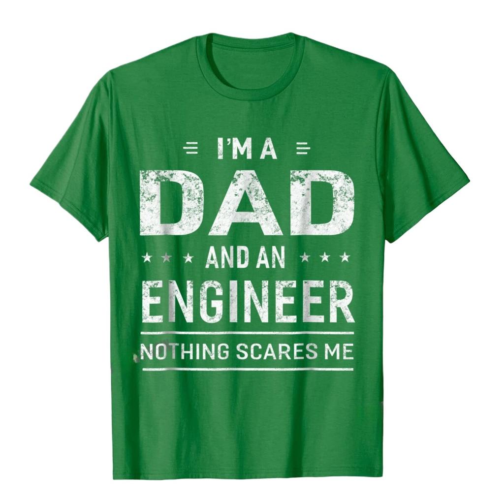 Ich bin ein Vater und Ingenieur T-Shirt Geschenk Camisas Männer 3D Top T-Shirts Neuestes Design Baumwolle Student T-Shirts