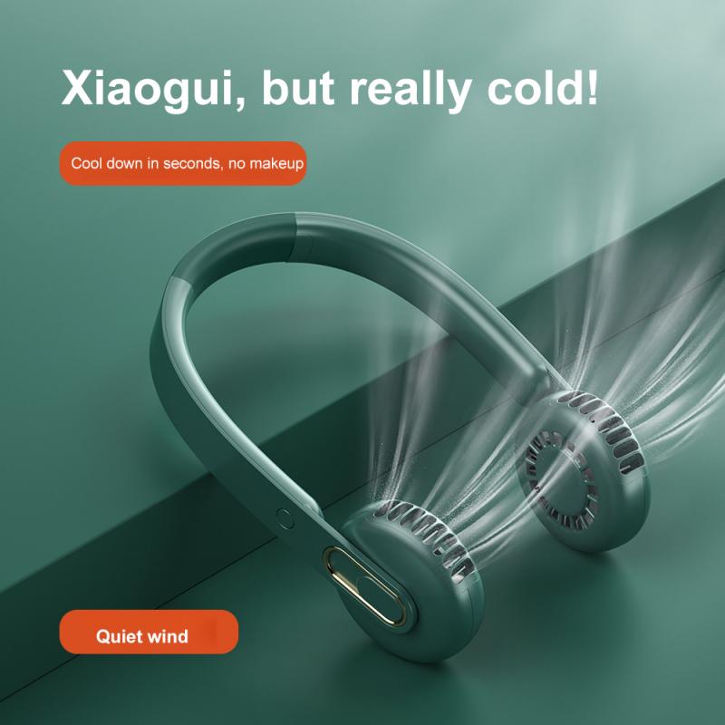 

Мини-портативный вентилятор, бесшумный спортивный вентилятор для шеи, USB перезаряжаемые подвесные вентиляторы для шеи, освобождающие руки для дома, на открытом воздухе, маленькие вентиляторы