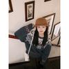 Fashion knitted curled dome top hat women's autumn and winter fashion big head circumference fisherman hat children's basin hat