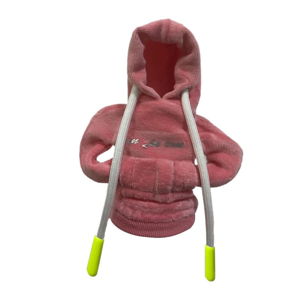 Gear Shift Knob Cover Car Shifter Knobs Cover Mini Hoodie Car Shift Protector Hooded Shirt Gear Stick Case Car Accessories