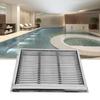 Stainless Steel Swimming Pool Square Main Drain Cover Plate Grate Floor Drain Cover