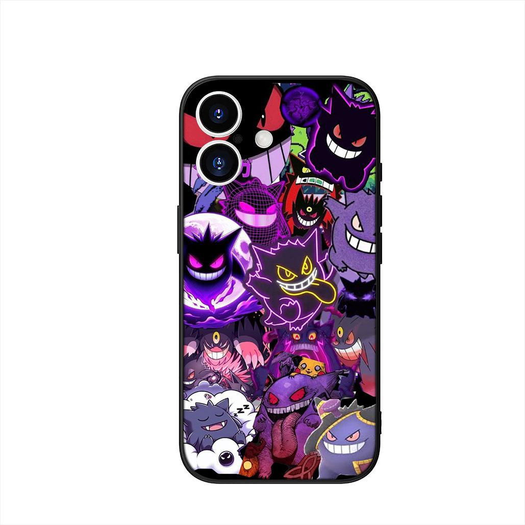 

P-Pokemons Gengar P-Pikachus Phone Cover Case for Xiaomi Poco X7 X6 X5 F7 F6 F8 Ultra F5 M6 M7 M8 Pro C85 C75 C65 C71 C61 Casing Poco x7