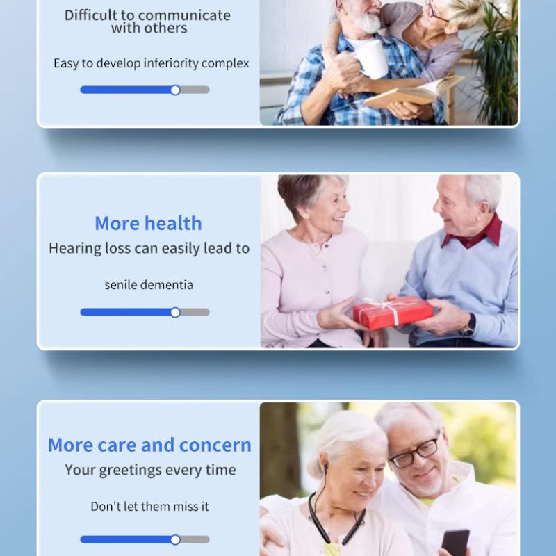 Multi Functional Portable Hearing Aid Auxiliary Headphones Digital Multi-channel Hearing Aid Headphones