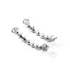Stock Hiphop Rap Style Thorn Spike Grillz Inlaid Black Zircon Personality Rapper Cosplay Novelty Oral Teeth Jewelry