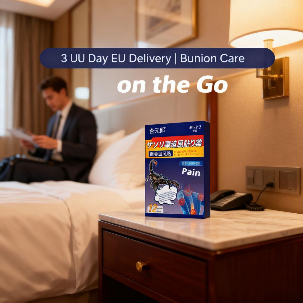 Rapid Relief Hallux Valgus Patch - Gentle Natural Herbal Foot Care