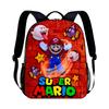 Νέο Σακίδιο Νηπιαγωγείου Super Mario Παιδικό με Εκτύπωση Mario Καθημερινό Casual Σακίδιο για Αγόρια Κορίτσια