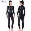 Diving Wetsuit Women Full Body Long Sleeve Warm Chloroprene Neoprene Suit Surfing Snorkeling Cold Water Swimming