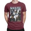 Tokio Hotel Tom Kaulitz Maglietta Vintage Uomo Cotone Puro Maglietta Divertente Girocollo Maglietta a Manica Corta Top Estivi